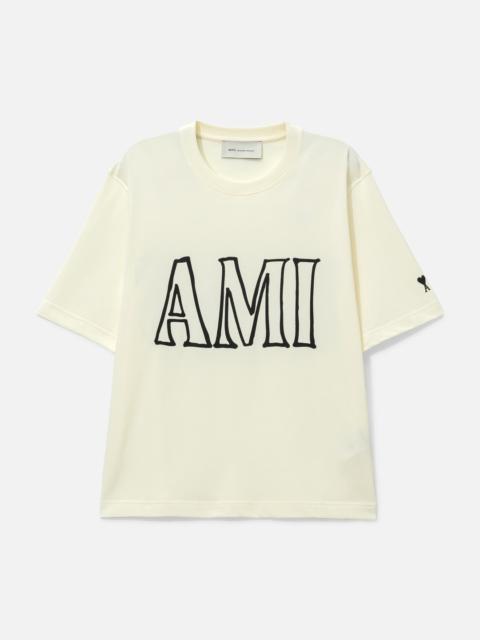 AMI Paris AMI PARIS PRINT T-SHIRT