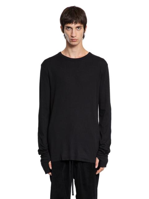 thom/krom Long-Sleeve-T-Shirt-With-Hand-Gaiters