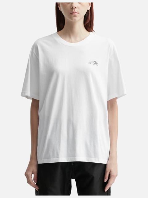 MM6 Maison Margiela FAUX FUR REAL FEELING T-SHIRT