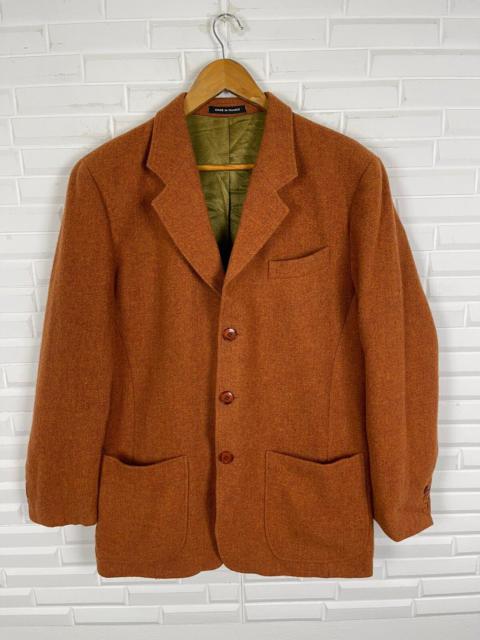 Other Designers Vintage AGNES.B HOMME Tweed Wool Blazer France Made