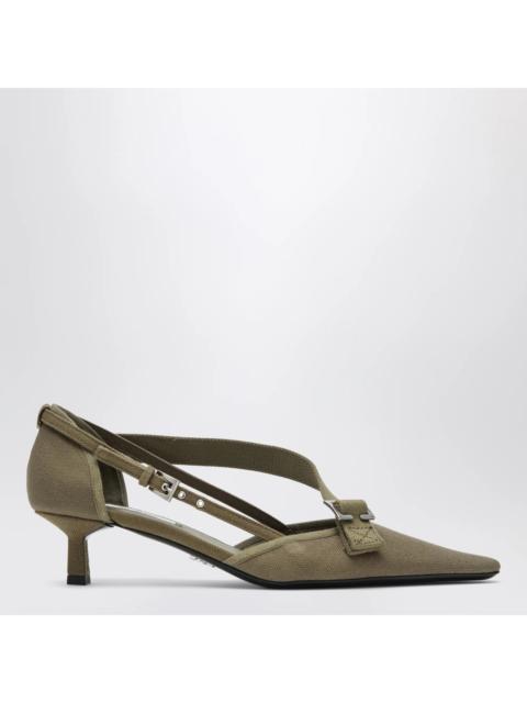 Prada Prada Canvas Pumps (120)