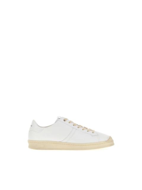 Jil Sander JIL SANDER White Leather Sneakers New & Authentic (Men's siz