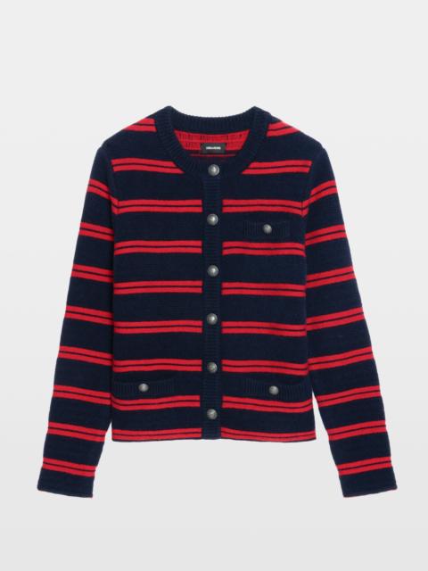 Zadig & Voltaire Camo Cardigan