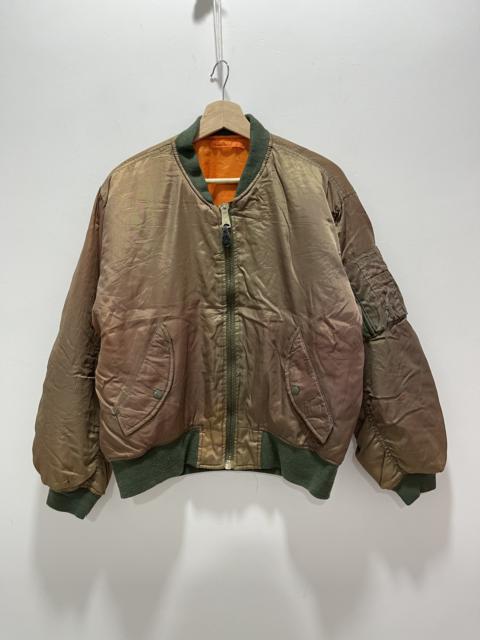 Other Designers Military - VINTAGE USAF FLYERS MA-1 MILITARY BOMBER JACKET
