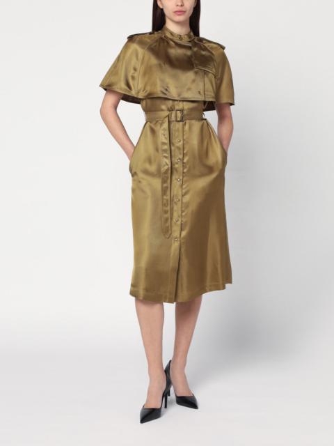 Burberry Viscose twill trench dress