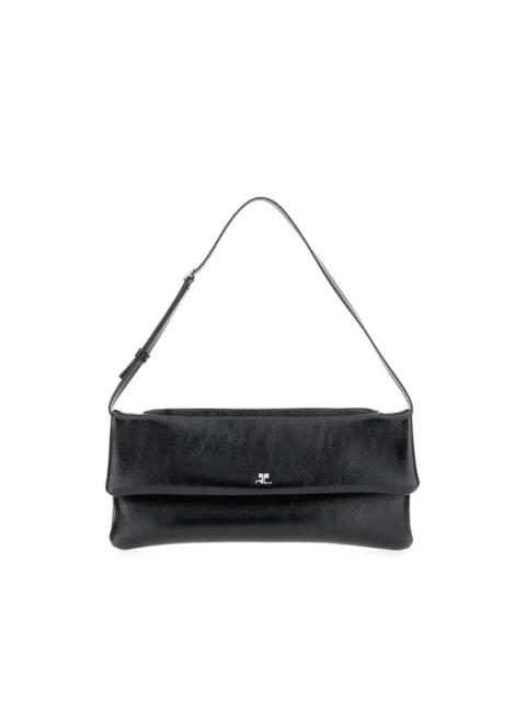 courrèges Courreges Black Leather Handbag