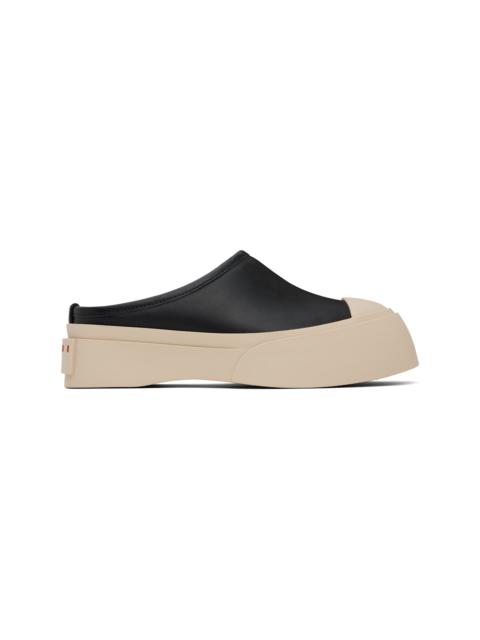 Marni Black Pablo Sabot Slip-on Loafers