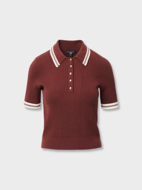 rag & bone Laurie Knit Polo Shirt