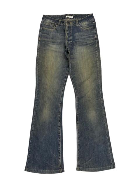Other Designers Vintage - FLARED🔥J-HONEY DISTRESSED FLARE DENIM JEANS