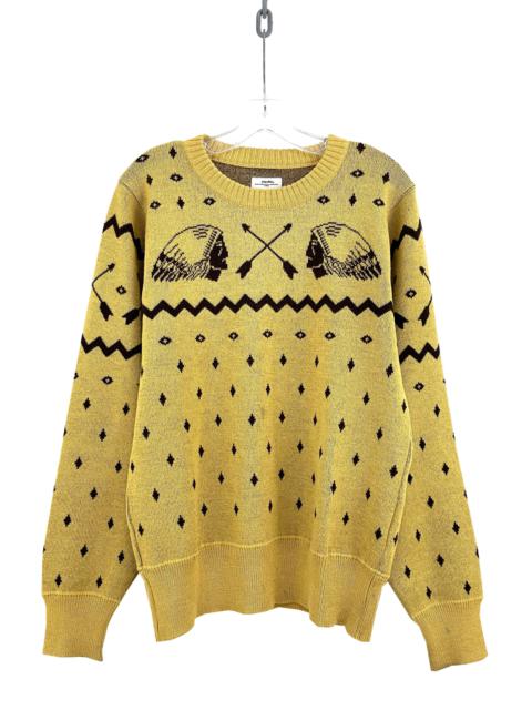 visvim AW17 Vintage Native Jacquard Knit Sweater