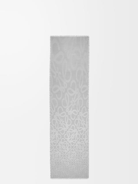 Loewe Scarf in silk and wool