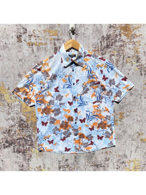 Burberry Burberry Black Label Floral Shirt Burberry Luxury Brand