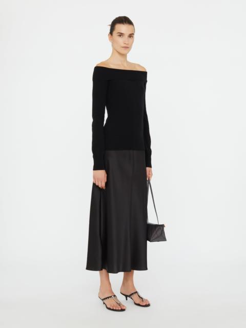 CHRISTOPHER ESBER Shoulderless Cashmere Monument Dress