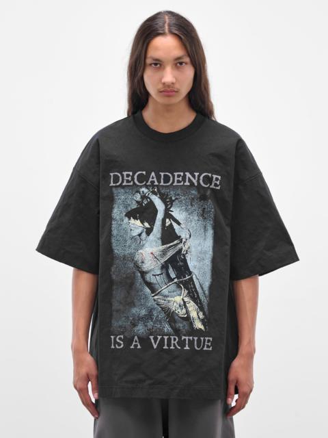 VETEMENTS Black Decadence Is A Virtue Tee