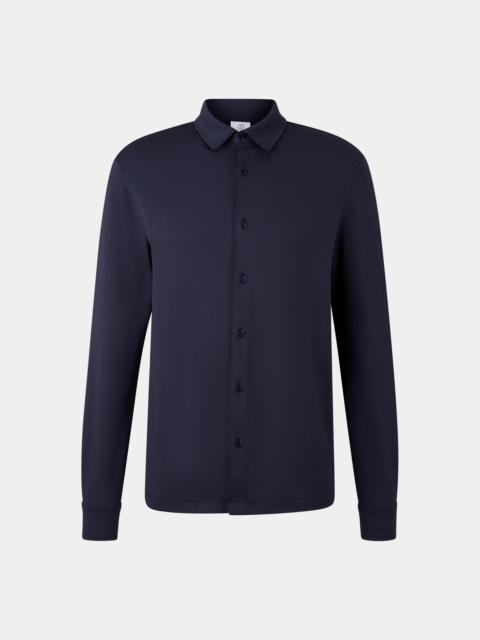 BOGNER Jersey shirt Franz in Navy blue