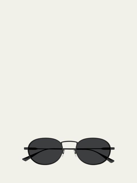 SAINT LAURENT Men's SL 799 Metal Round Sunglasses