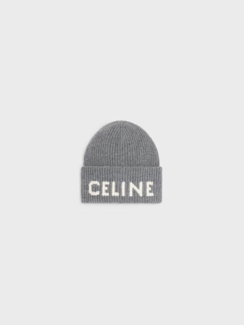 CELINE celine beanie IN wool cashmere