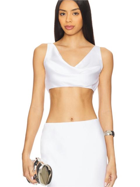 NORMA KAMALI Maria Cropped Top