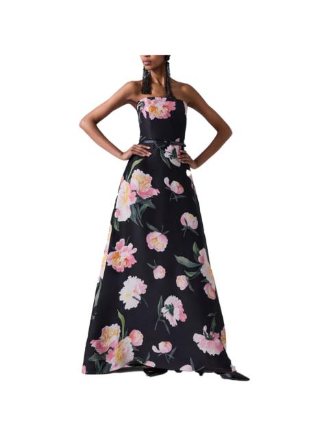 CAROLINA HERRERA Carolina Herrera Strapless Silk A-Line Gown