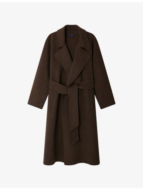soeur Harvard Relaxed-Fit Wool-Blend Coat