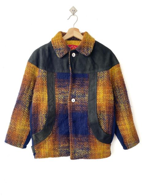 Other Designers Vintage - Vintage Printemps Gingham Wool Jacket