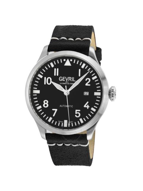 Other Designers Gevril Vaughn Automatic Black Dial Men's Watch 43502