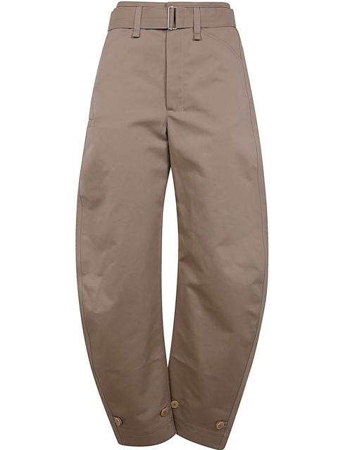 Lemaire Women Belted Tapered Pants