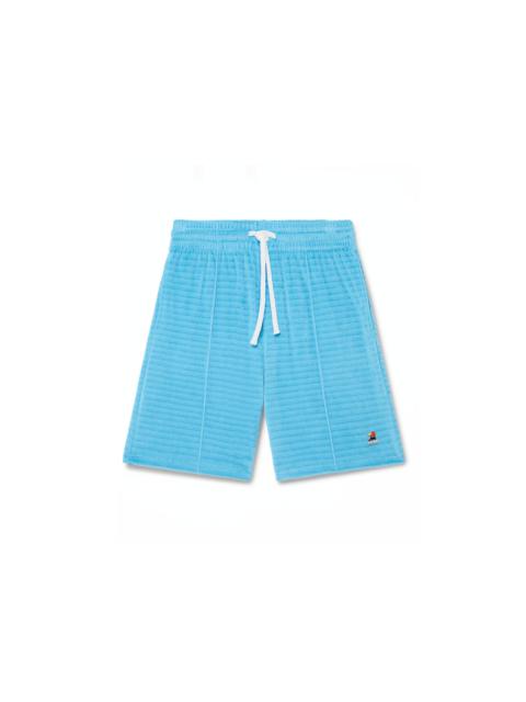 CASABLANCA Stripe Velour Shorts | Casablanca Paris