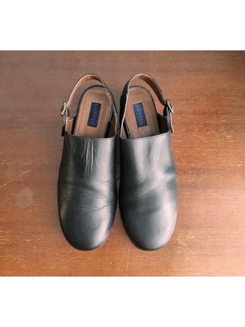 Lanvin Leather clogs.Like Guidi or Rick Owens shoes