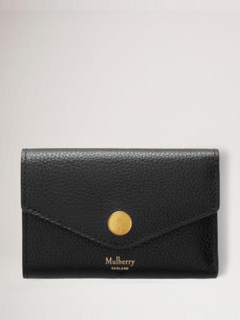 Mulberry Folded Multi-Card Wallet
Black Small Classic Grain