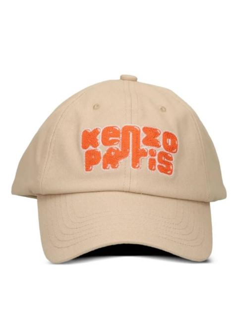 KENZO Kenzo Elephant Logo Embroidered Cotton Cap