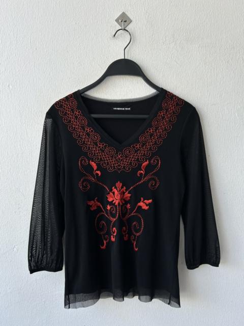 Other Designers Vivienne Tam Embroidery Flowers