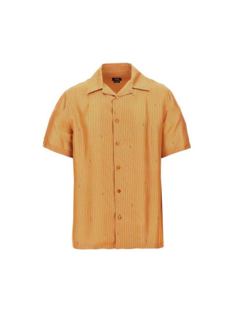 FENDI Fendi Selleria Motif Silk Shirt Orange