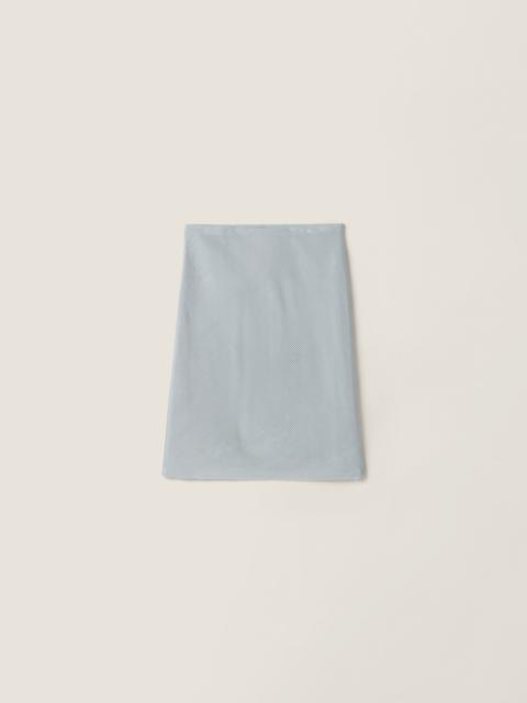 Miu Miu Silk mid-length skirts