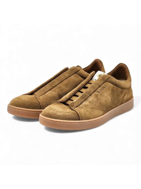 Other Designers Bally - Crest Romy Suede Slip On Sneakers Brown EU 41.5 US 8.5 $400