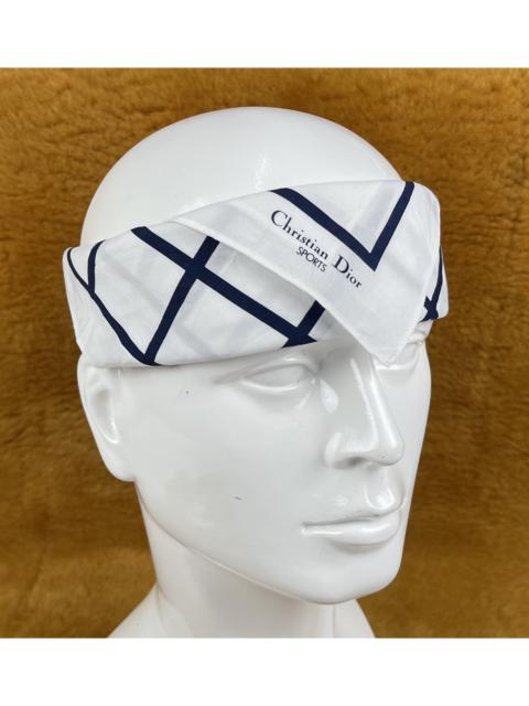 Other Designers Vintage - christian dior sports bandana handkerchief HC0183