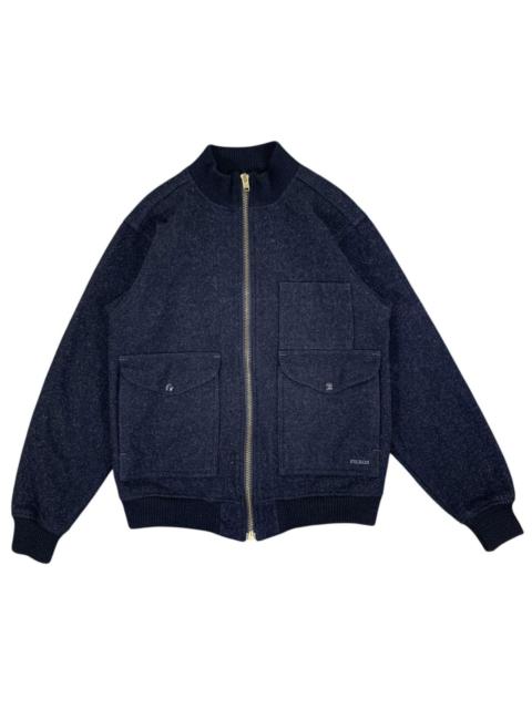 FILSON VINTAGE FILSON GARMENT WOOL BOMBER JACKET