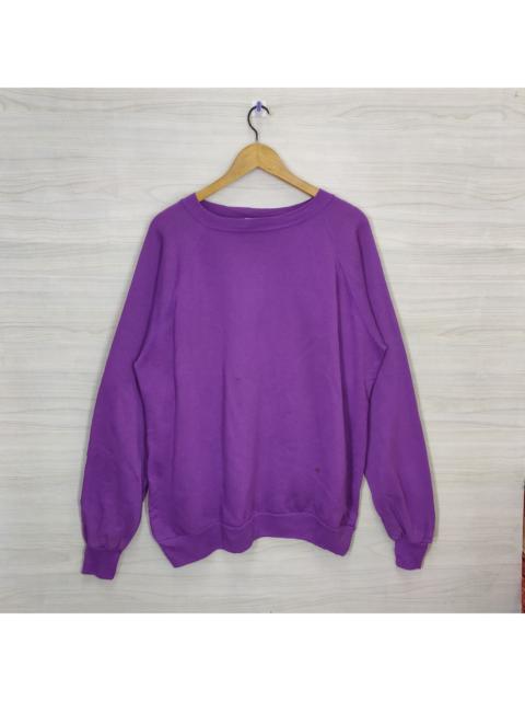 Other Designers Vintage - 80s 90s Je Morgan Blank Crewneck Raglan Made in USA