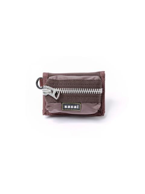 sacai Pocket Trifold Wallet