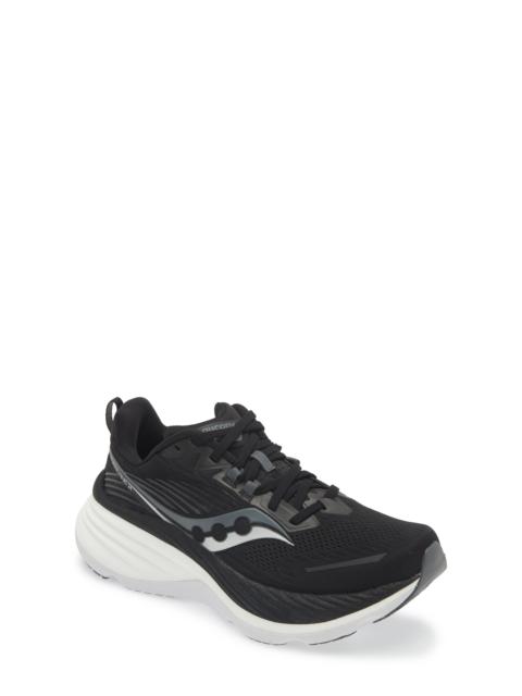 Saucony Hurricane 24 Running Shoe in Black/Carbon at Nordstrom