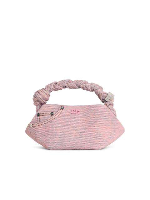 GANNI Ganni 'Bou' Mini Bag In Pink Denim Women