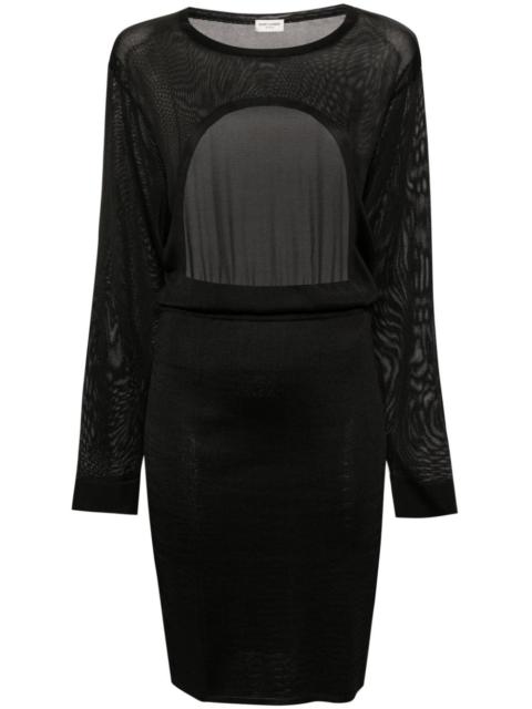 SAINT LAURENT Saint Laurent Women Open-Back Knitted Dress