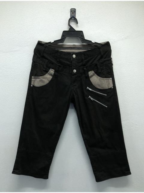 Other Designers Vintage - Bee Bell Black Cropped Pants with Contrast Pockets – Size 3
