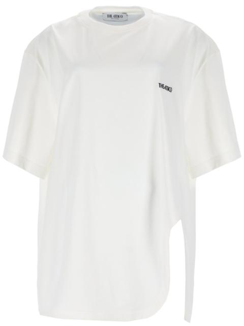 THE ATTICO COTTON T-SHIRT WITH LOGO