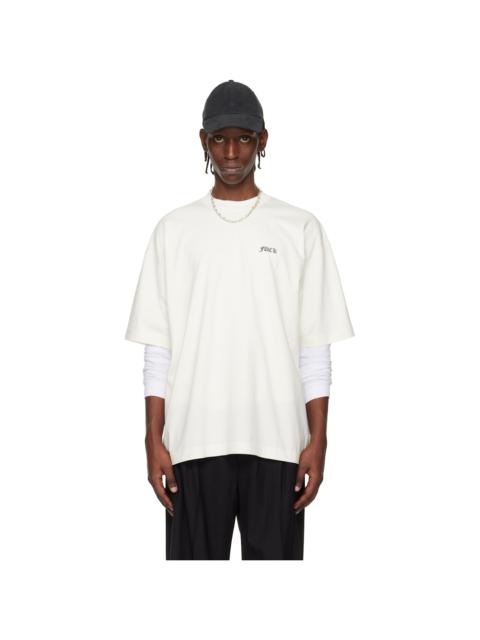 VETEMENTS Off-White 'FU' T-shirt
