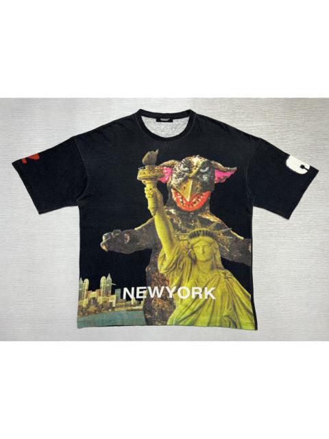 Undercover - Oversized “New York” Print Cotton-Jersey TShirt