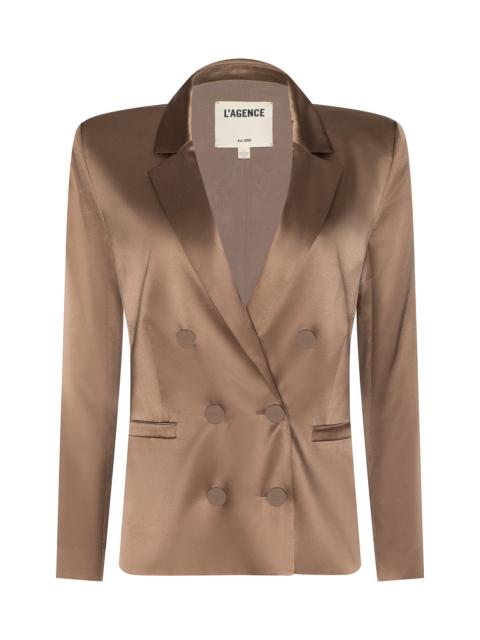 L'AGENCE Sena Silk Blazer