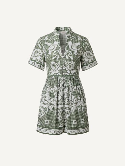 Cleobella STARLING MINI DRESS | VERDANT FLIGHT