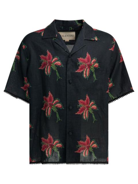 Valentino Valentino "papier Floral" Casual Shirt