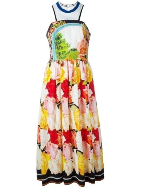 Other Designers Cotton Blend  Printed Dress